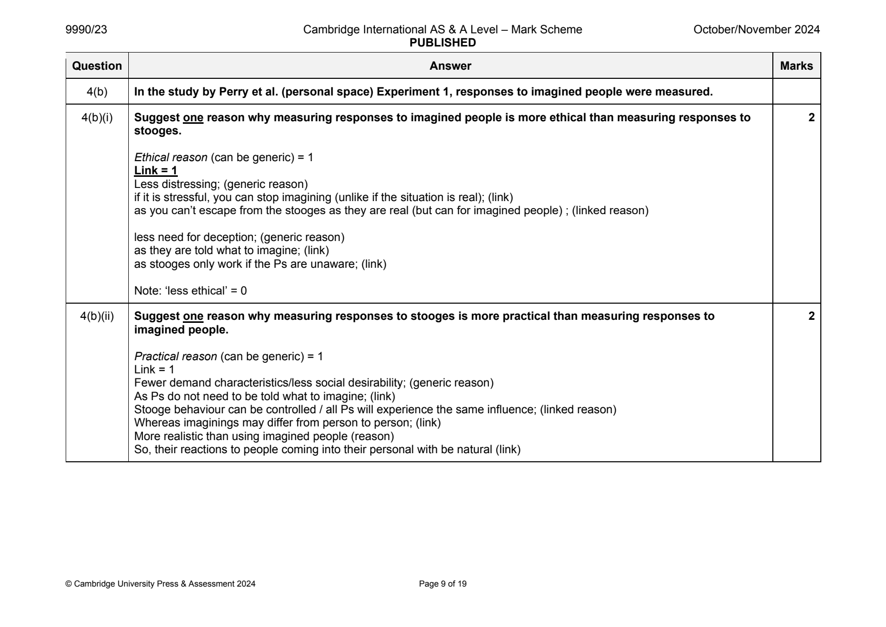 9990-2024-on-23-q04 official mark scheme page