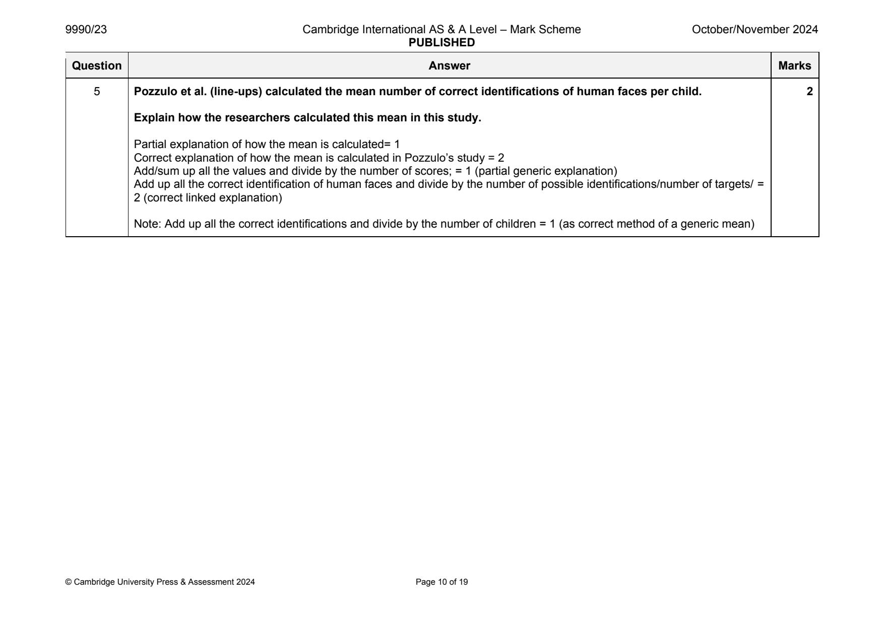 9990-2024-on-23-q05 official mark scheme page