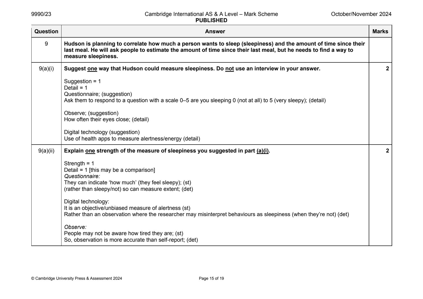 9990-2024-on-23-q09 official mark scheme page