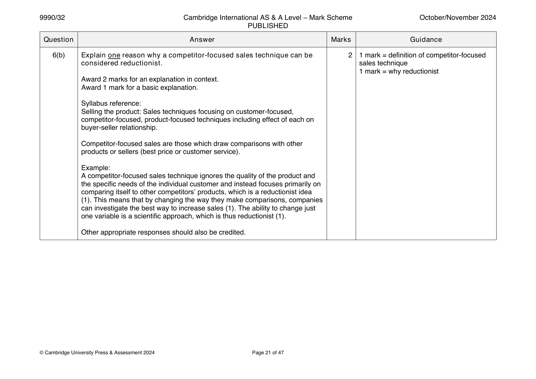 9990-2024-on-32-q06 official mark scheme page