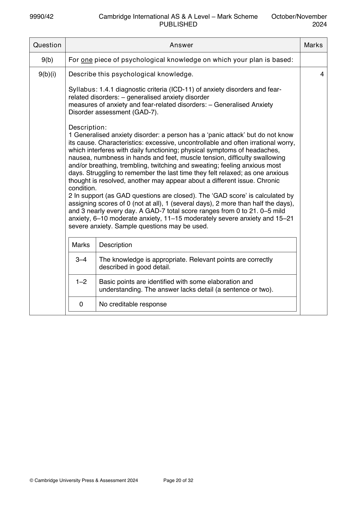 9990-2024-on-42-q09 official mark scheme page
