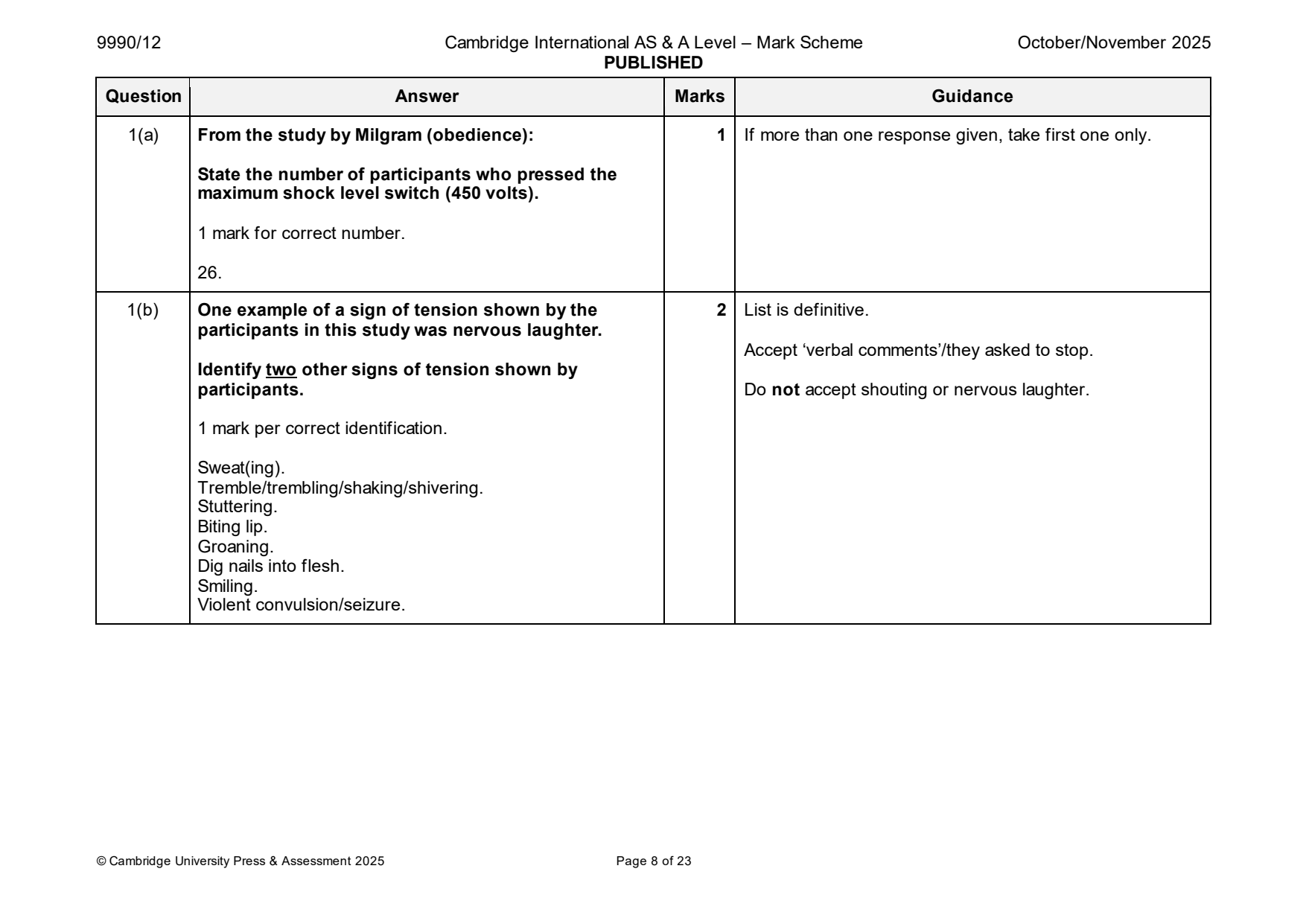 9990-2025-on-12-q01 official mark scheme page