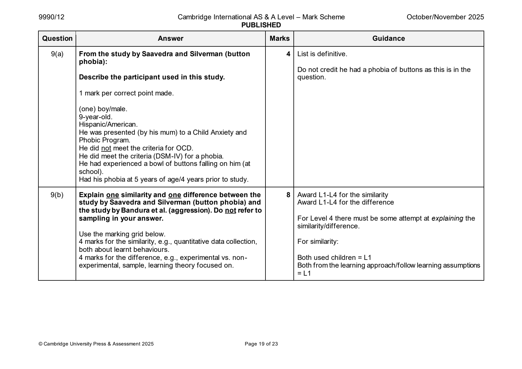 9990-2025-on-12-q09 official mark scheme page