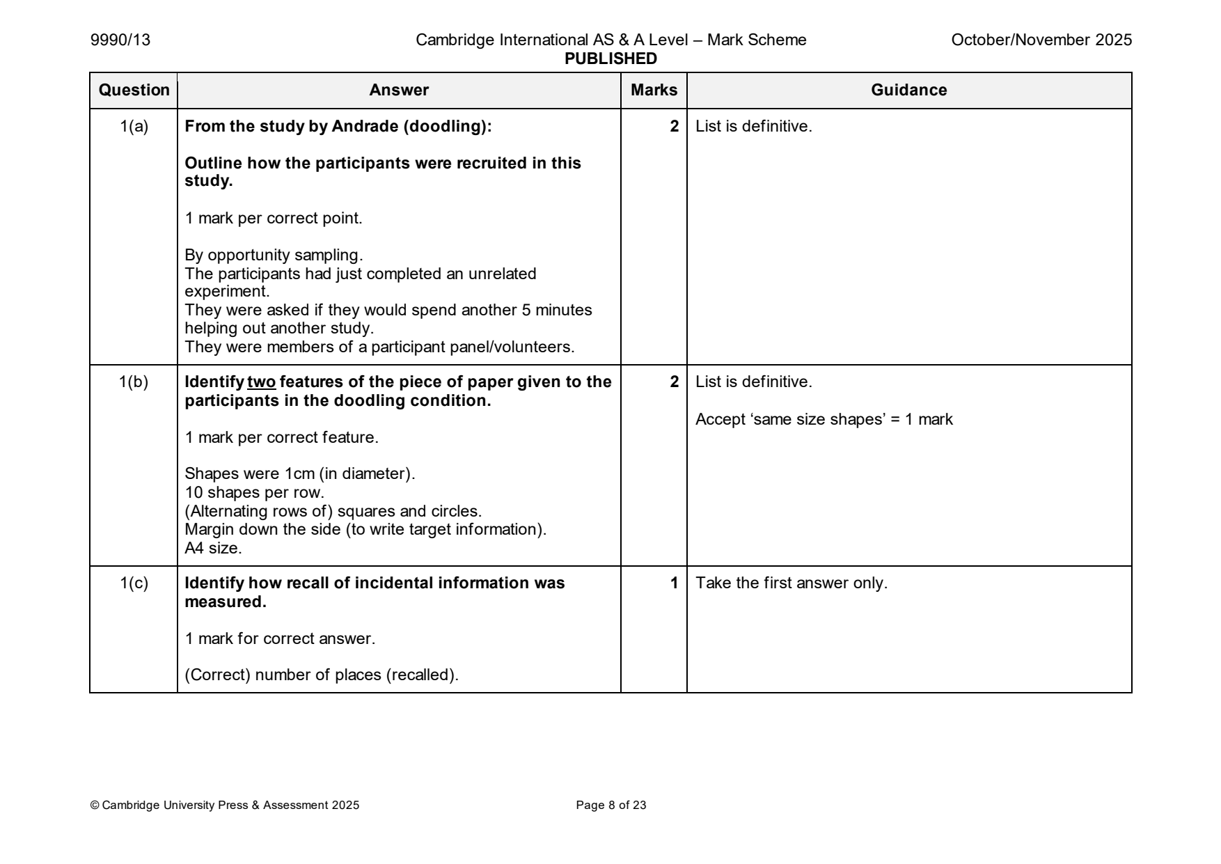 9990-2025-on-13-q01 official mark scheme page