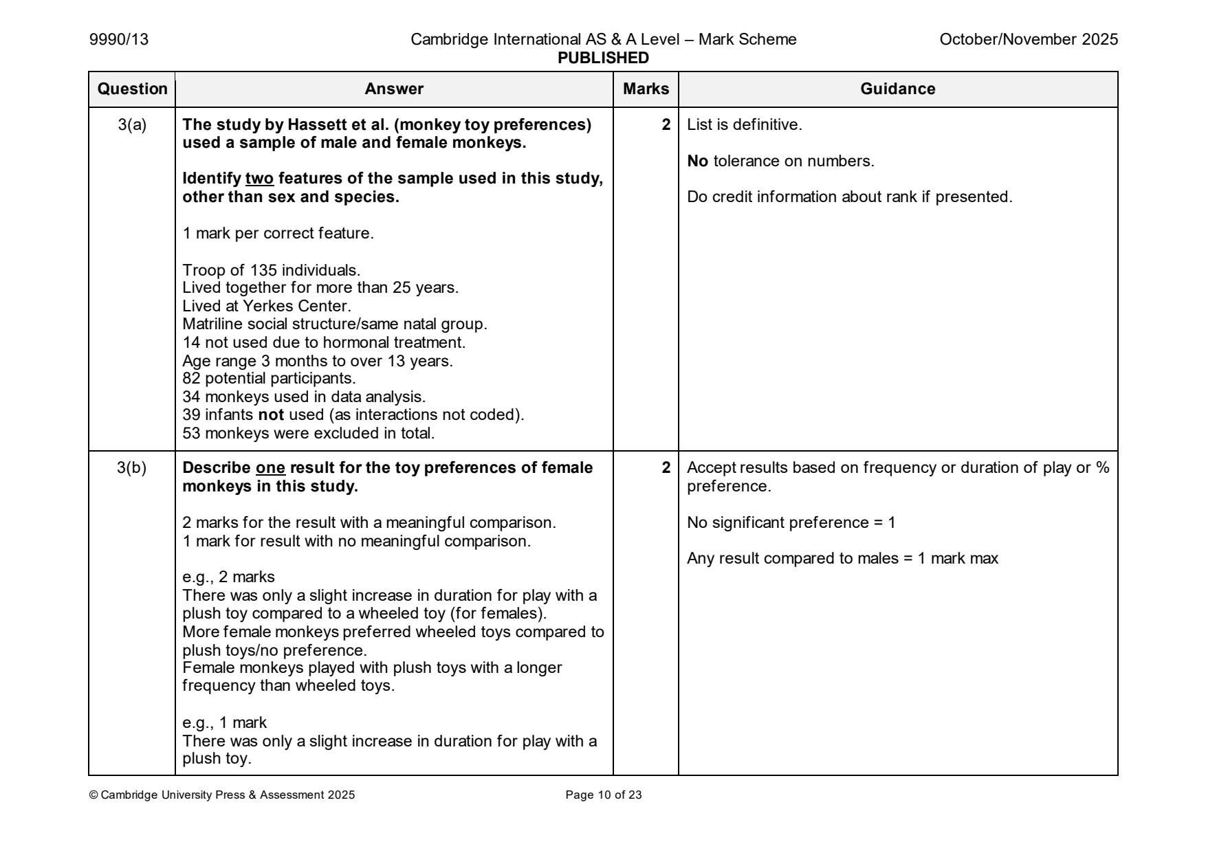 9990-2025-on-13-q03 official mark scheme page