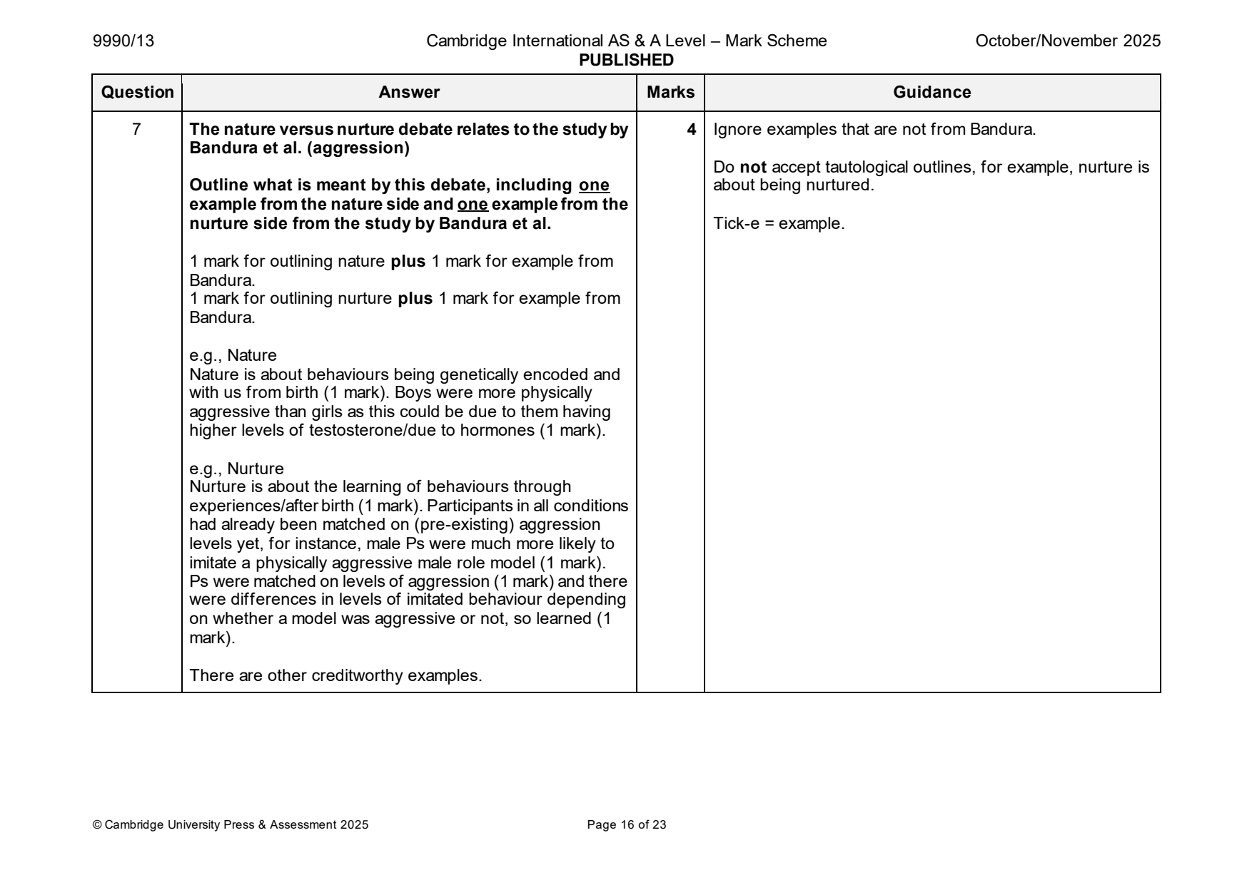9990-2025-on-13-q07 official mark scheme page