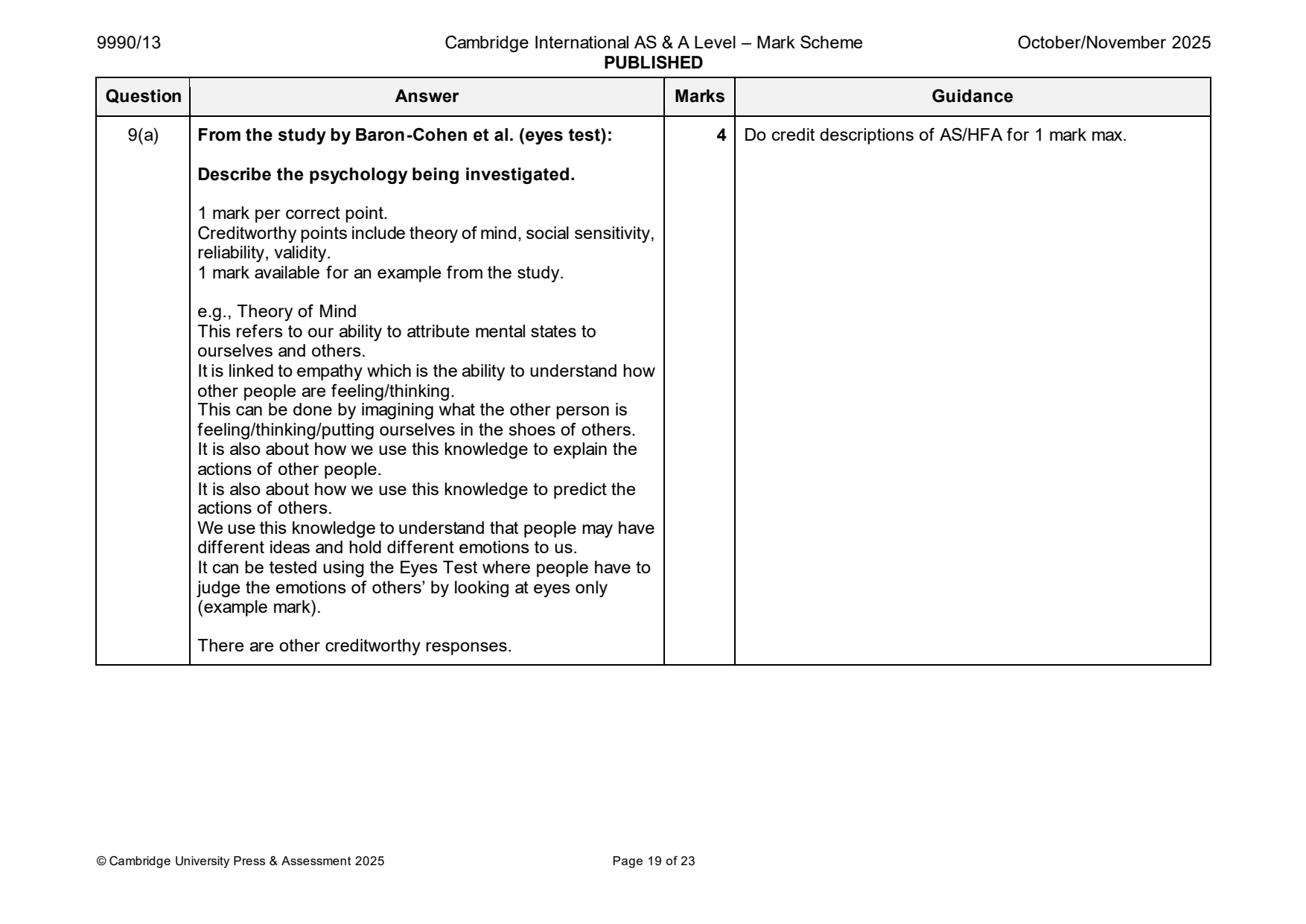 9990-2025-on-13-q09 official mark scheme page