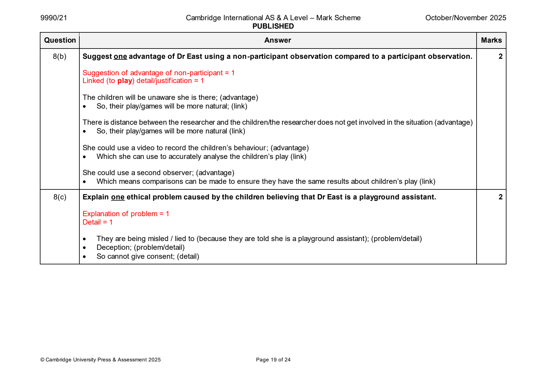 9990-2025-on-21-q08 official mark scheme page