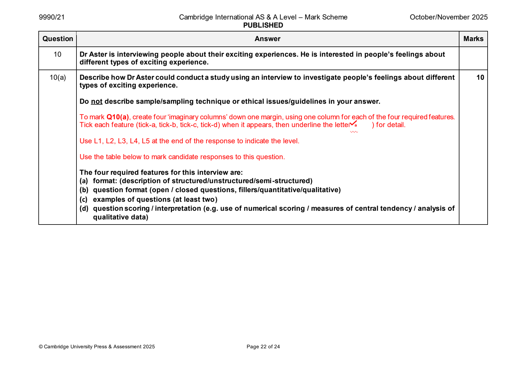 9990-2025-on-21-q10 official mark scheme page