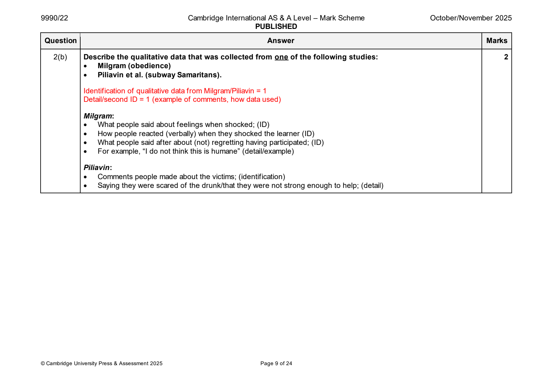 9990-2025-on-22-q02 official mark scheme page