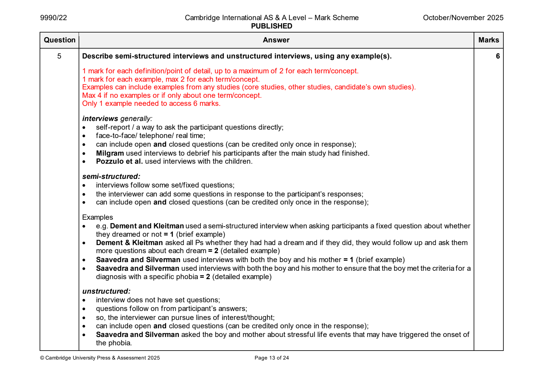 9990-2025-on-22-q05 official mark scheme page