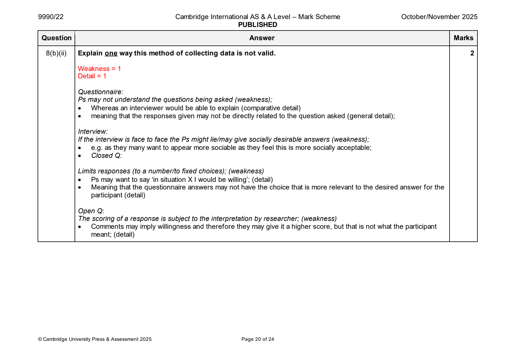 9990-2025-on-22-q08 official mark scheme page