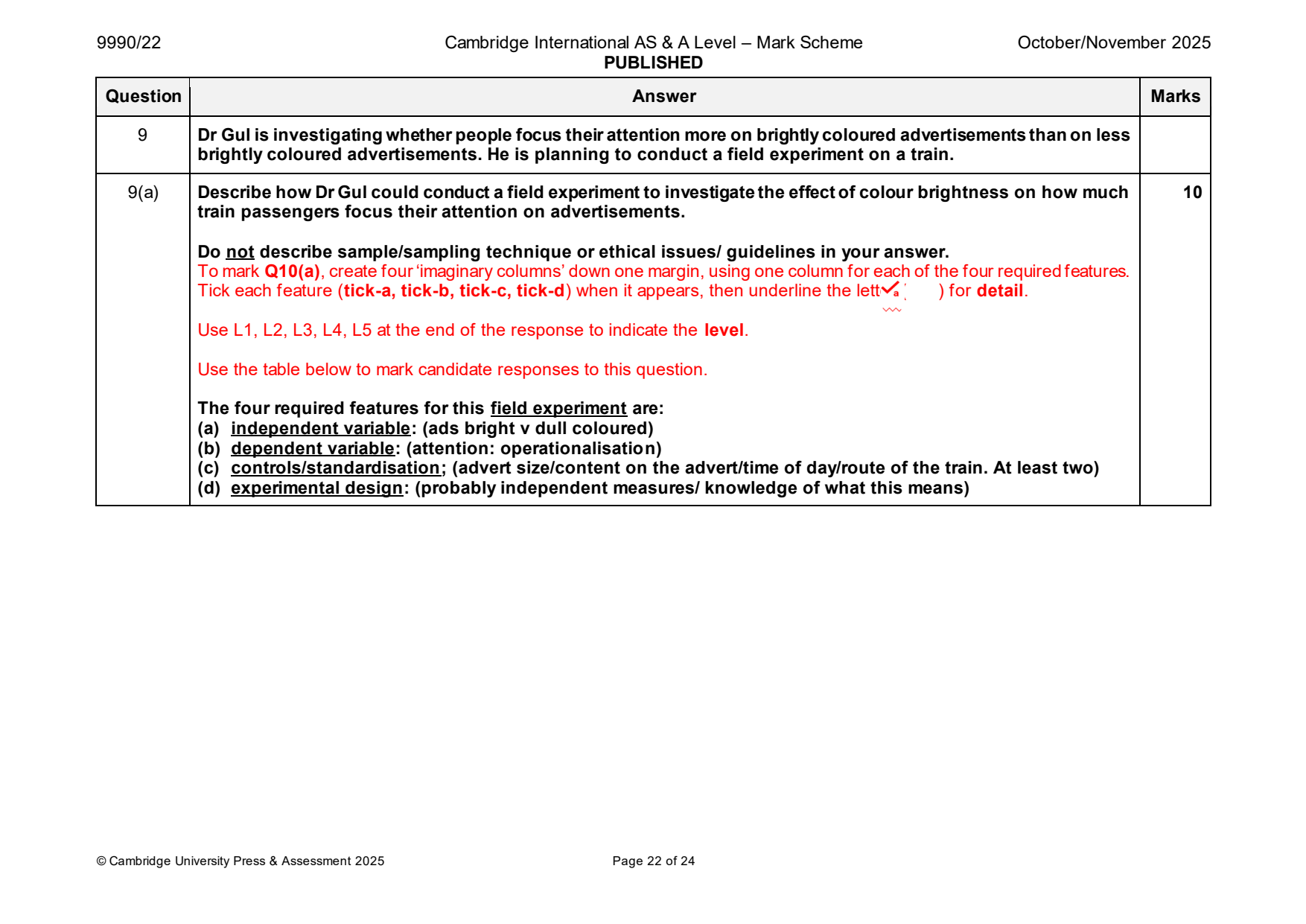 9990-2025-on-22-q09 official mark scheme page