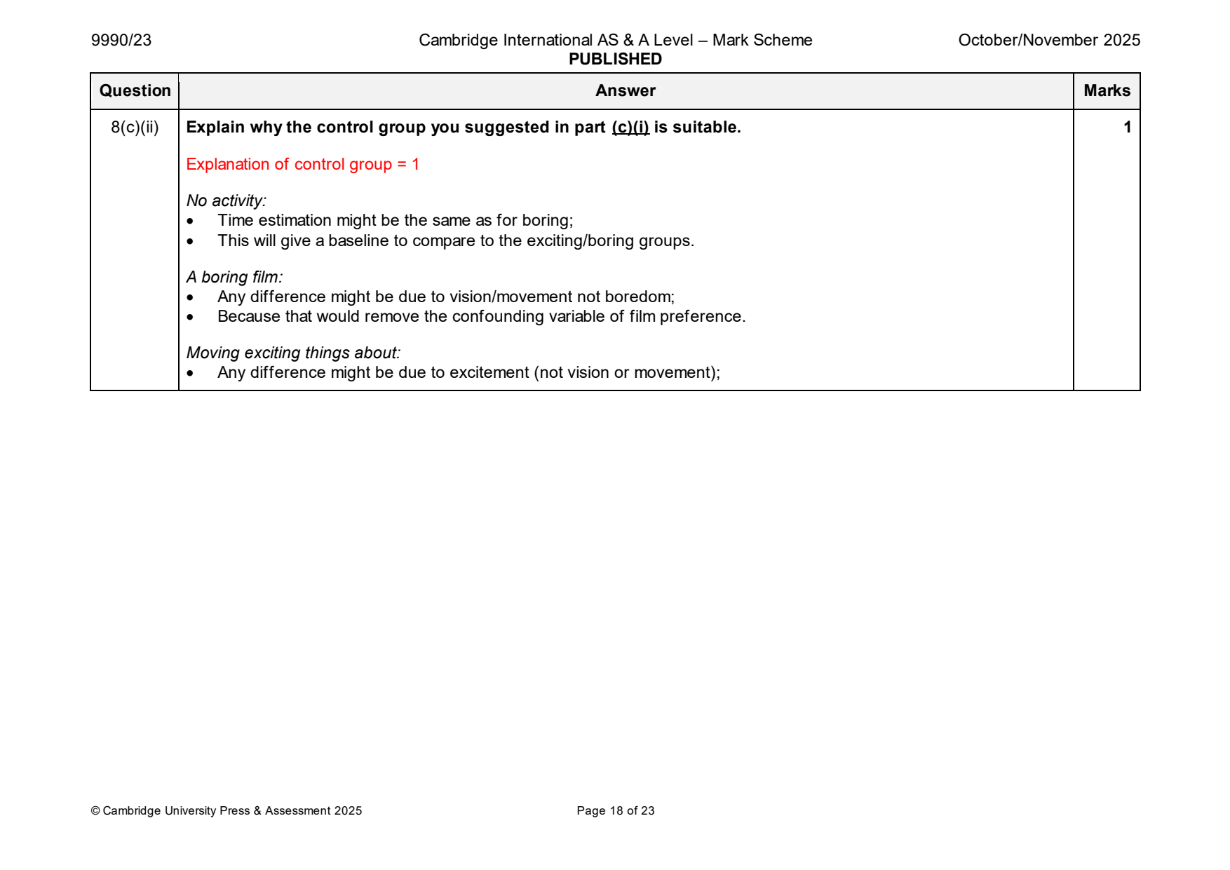 9990-2025-on-23-q08 official mark scheme page