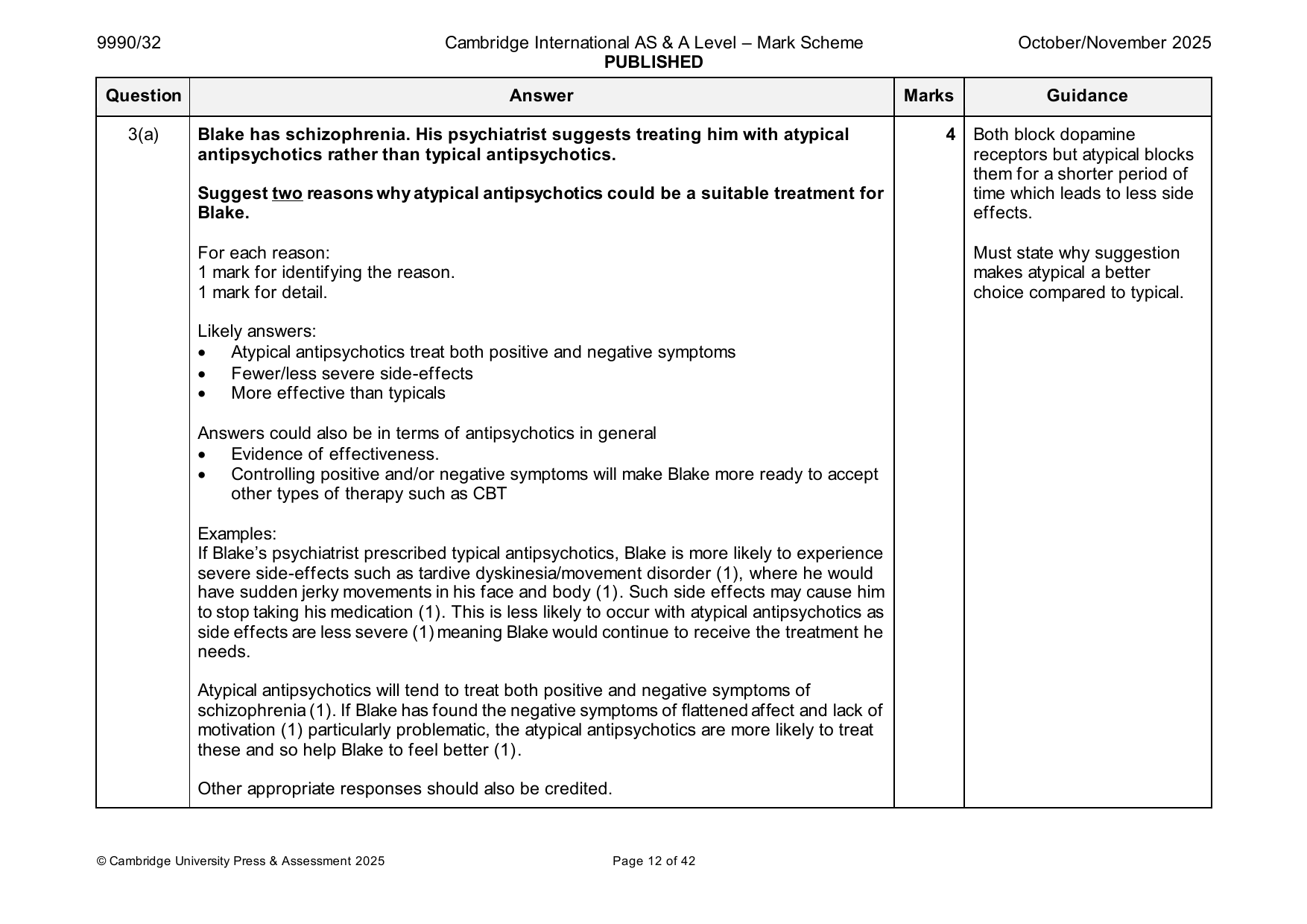 9990-2025-on-32-q03 official mark scheme page