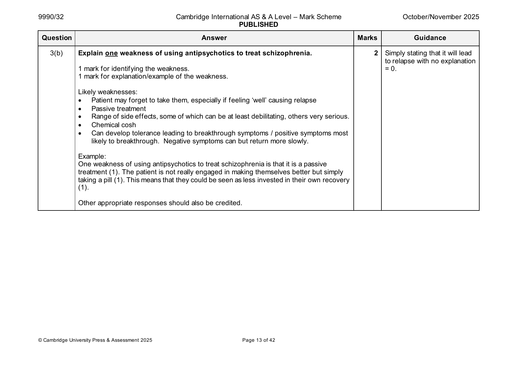 9990-2025-on-32-q03 official mark scheme page