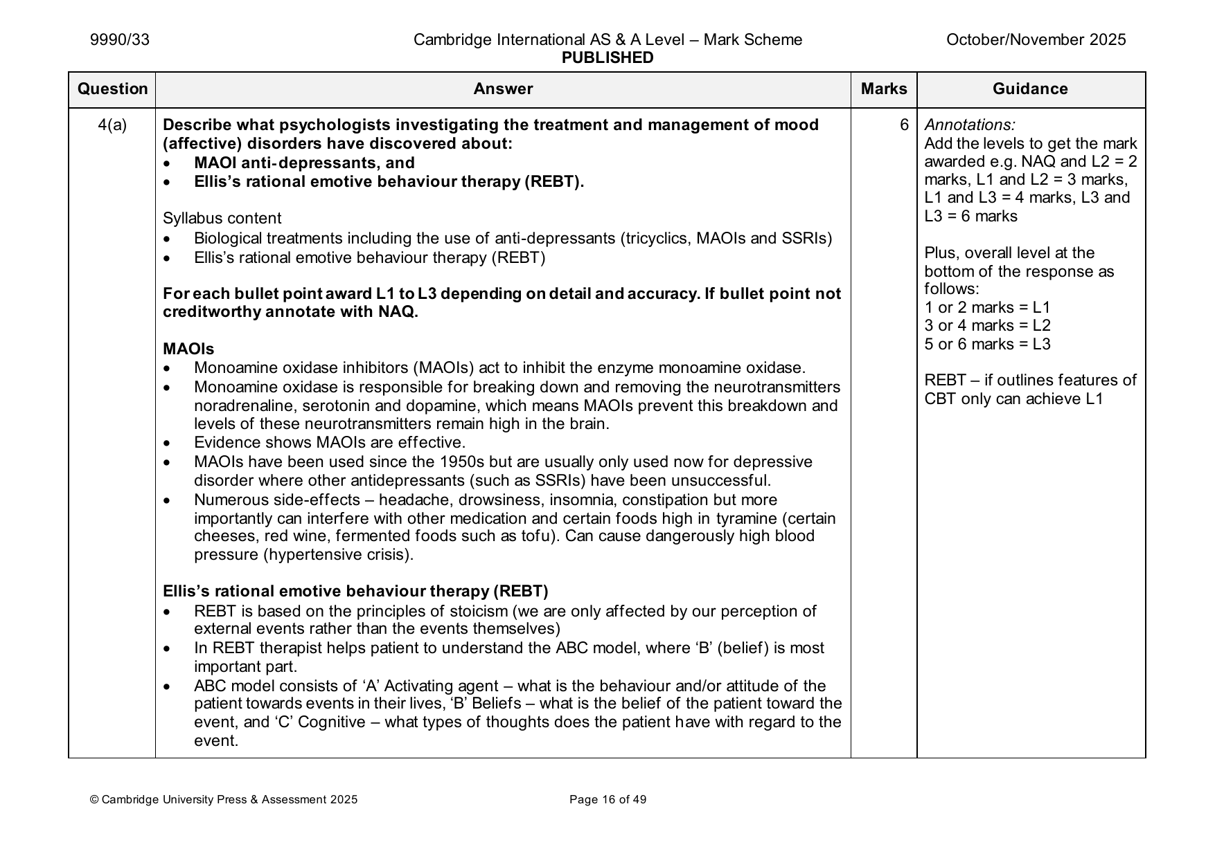 9990-2025-on-33-q05 official mark scheme page