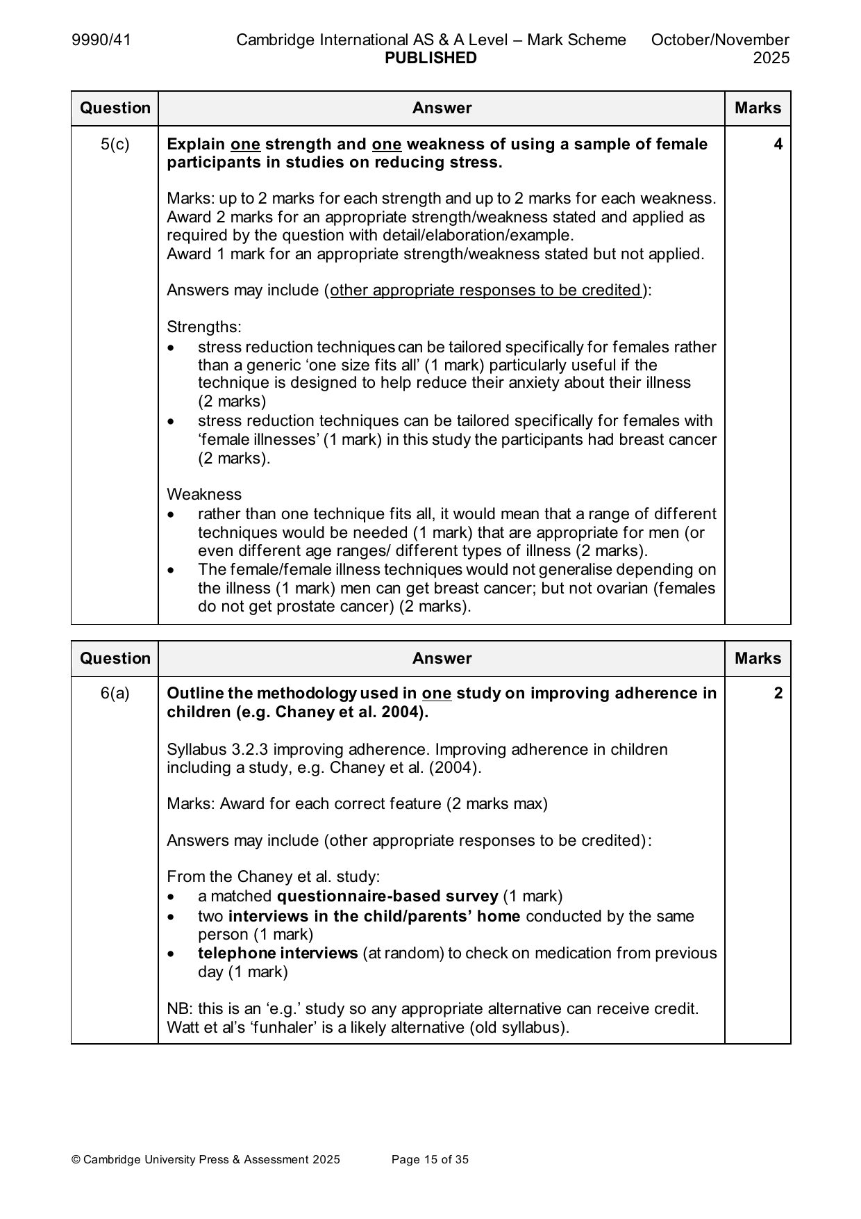 9990-2025-on-41-q06 official mark scheme page