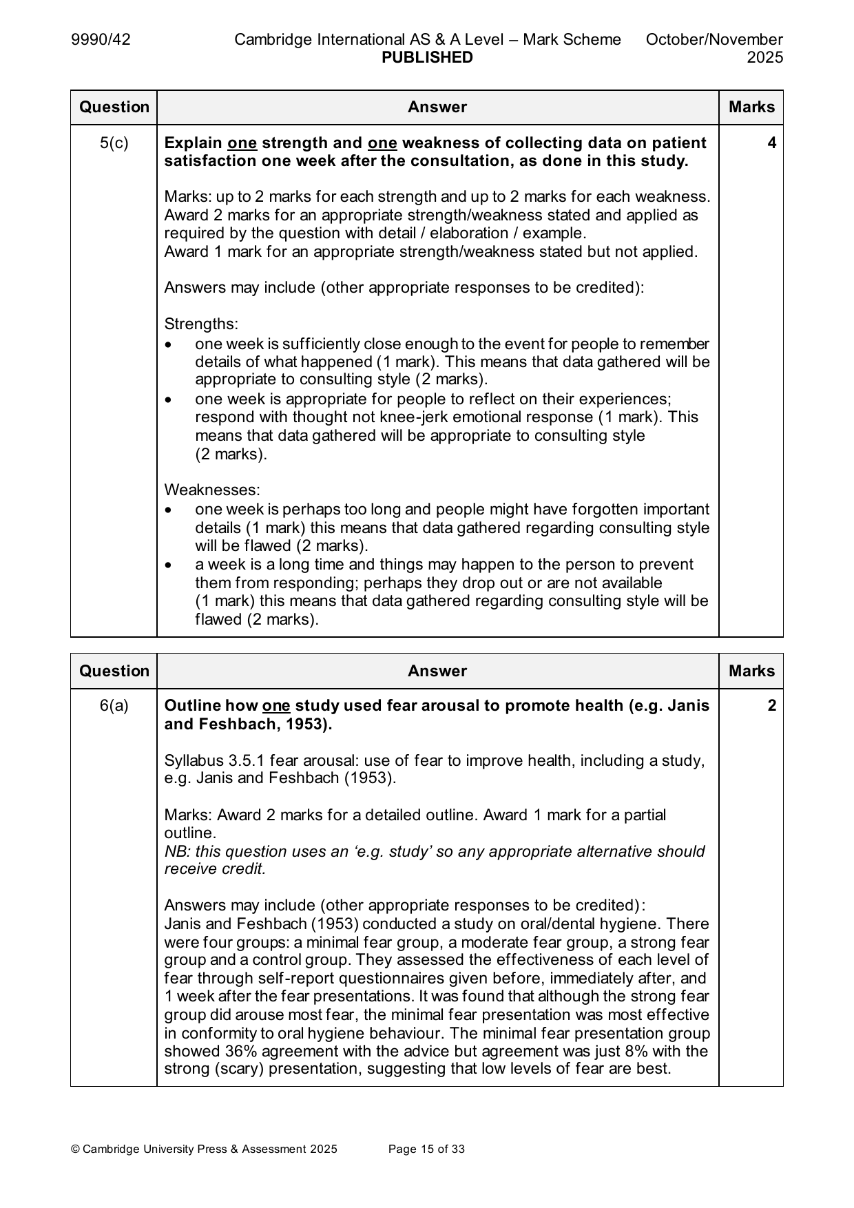 9990-2025-on-42-q06 official mark scheme page