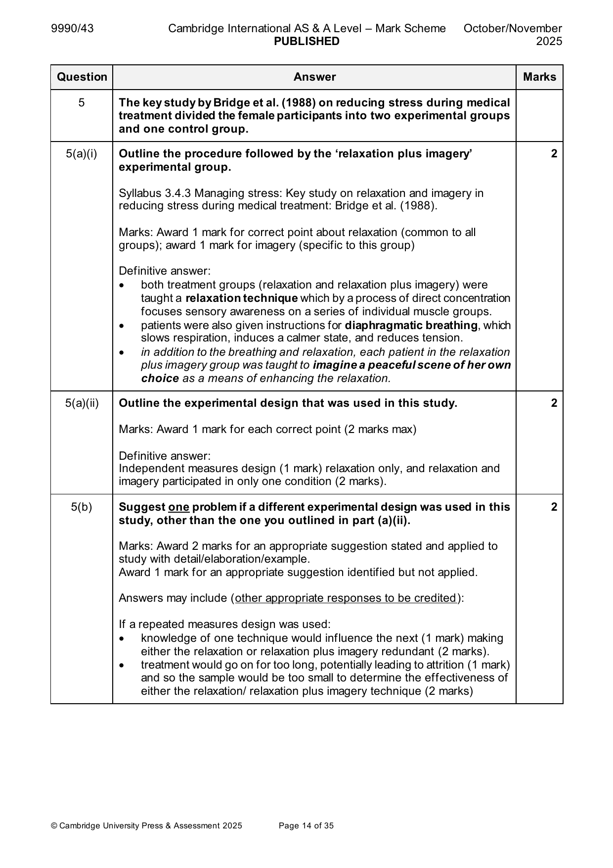 9990-2025-on-43-q05 official mark scheme page